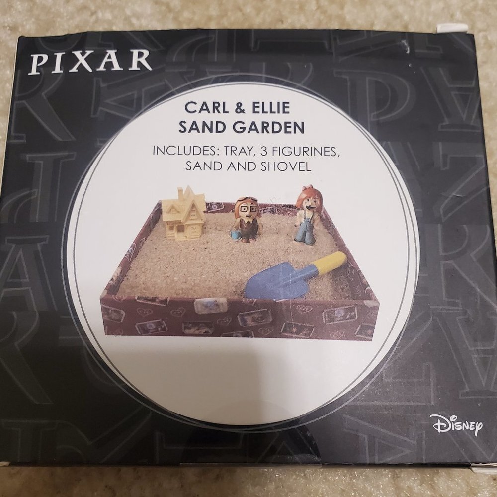 Disney Pixar Up Young Carl & Ellie Sand Garden